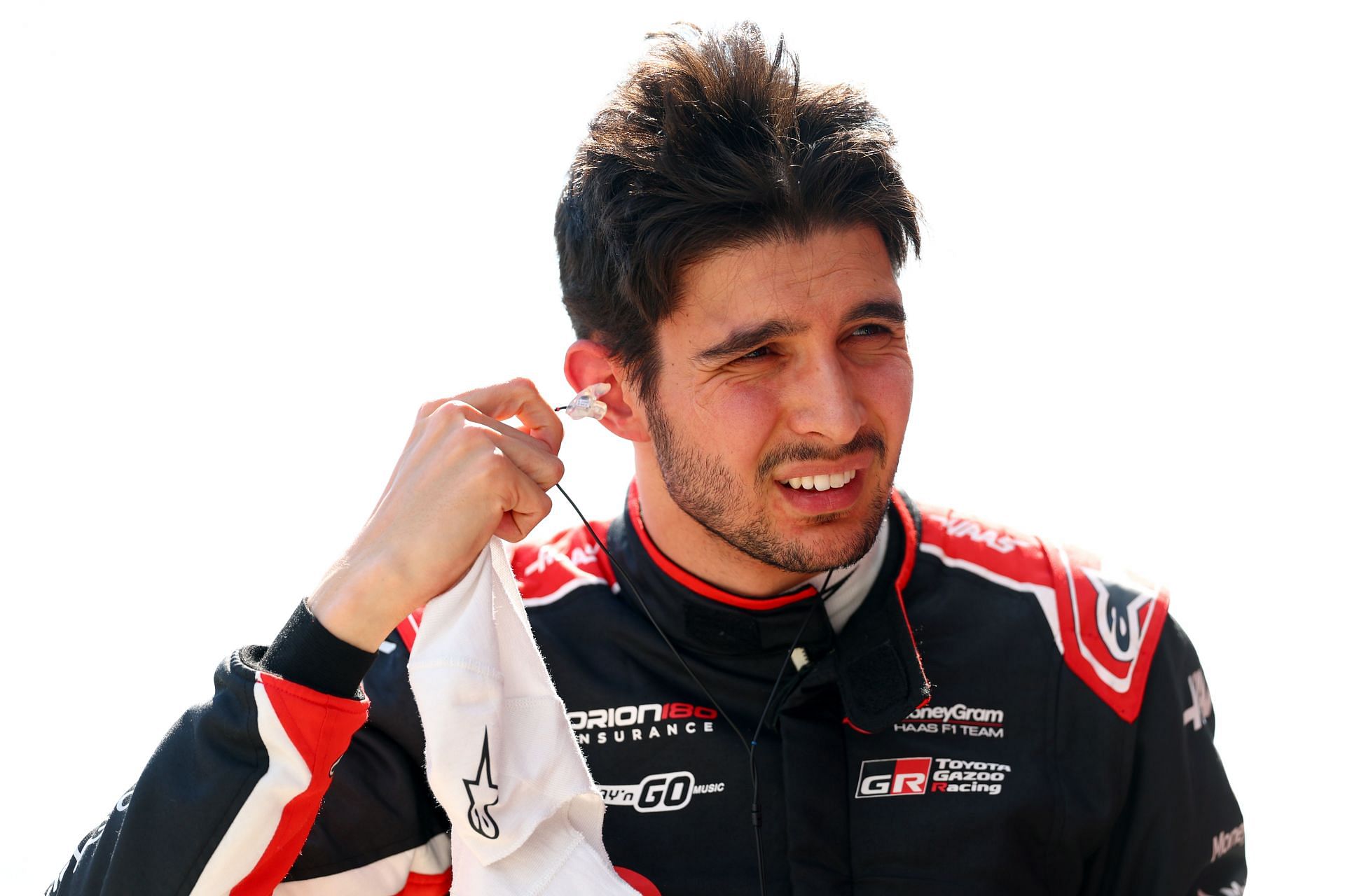 Esteban Ocon after qualifying at the Emilia-Romagna Grand Prix - Source: Getty